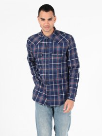 Рубашка повседневная Colin’s модель CL1049816INV Рубашка повседневная Colin’s модель CL1049816INV Фото