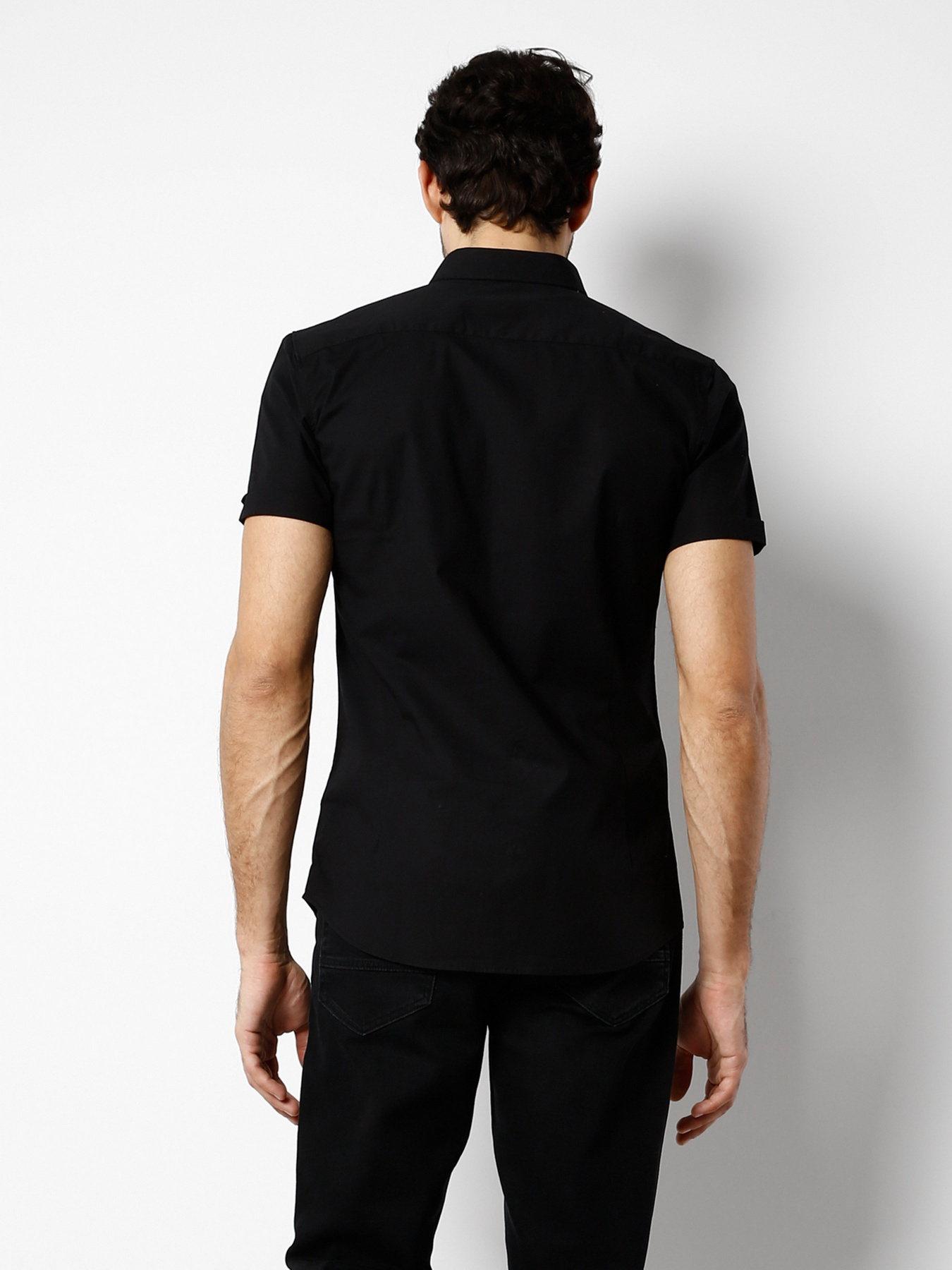 Рубашка повседневная Colin’s модель CL1025587BLK Рубашка повседневная Colin’s модель CL1025587BLK Фото