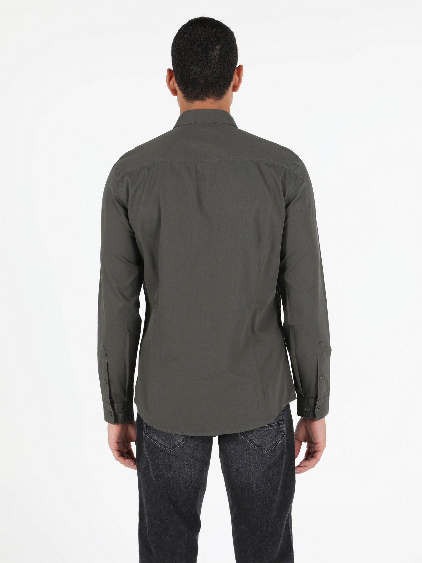 Рубашка повседневная Colin’s модель CL1049880KHA Рубашка повседневная Colin’s модель CL1049880KHA Фото