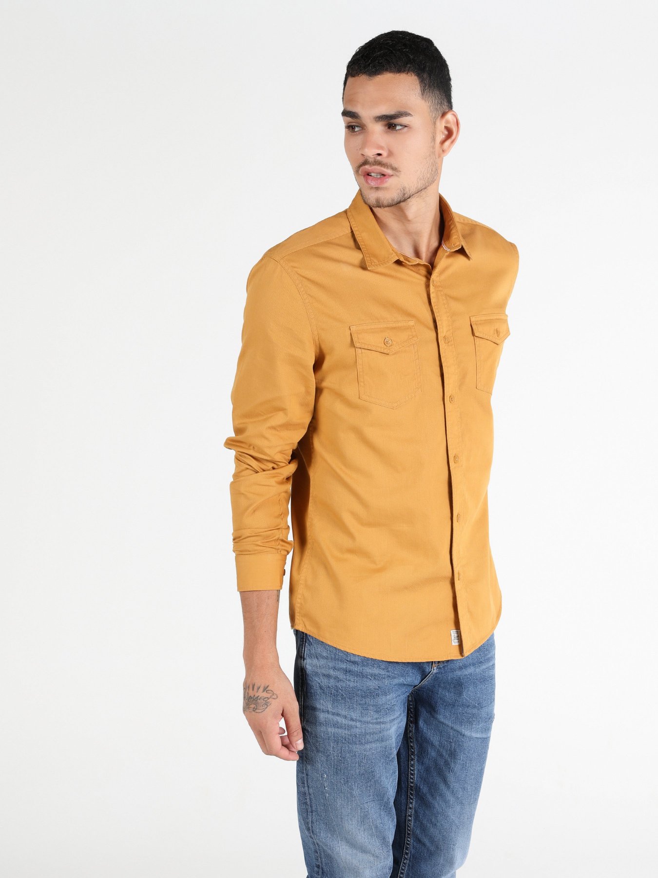 Рубашка повседневная Colin’s модель CL1049880YLS Фото