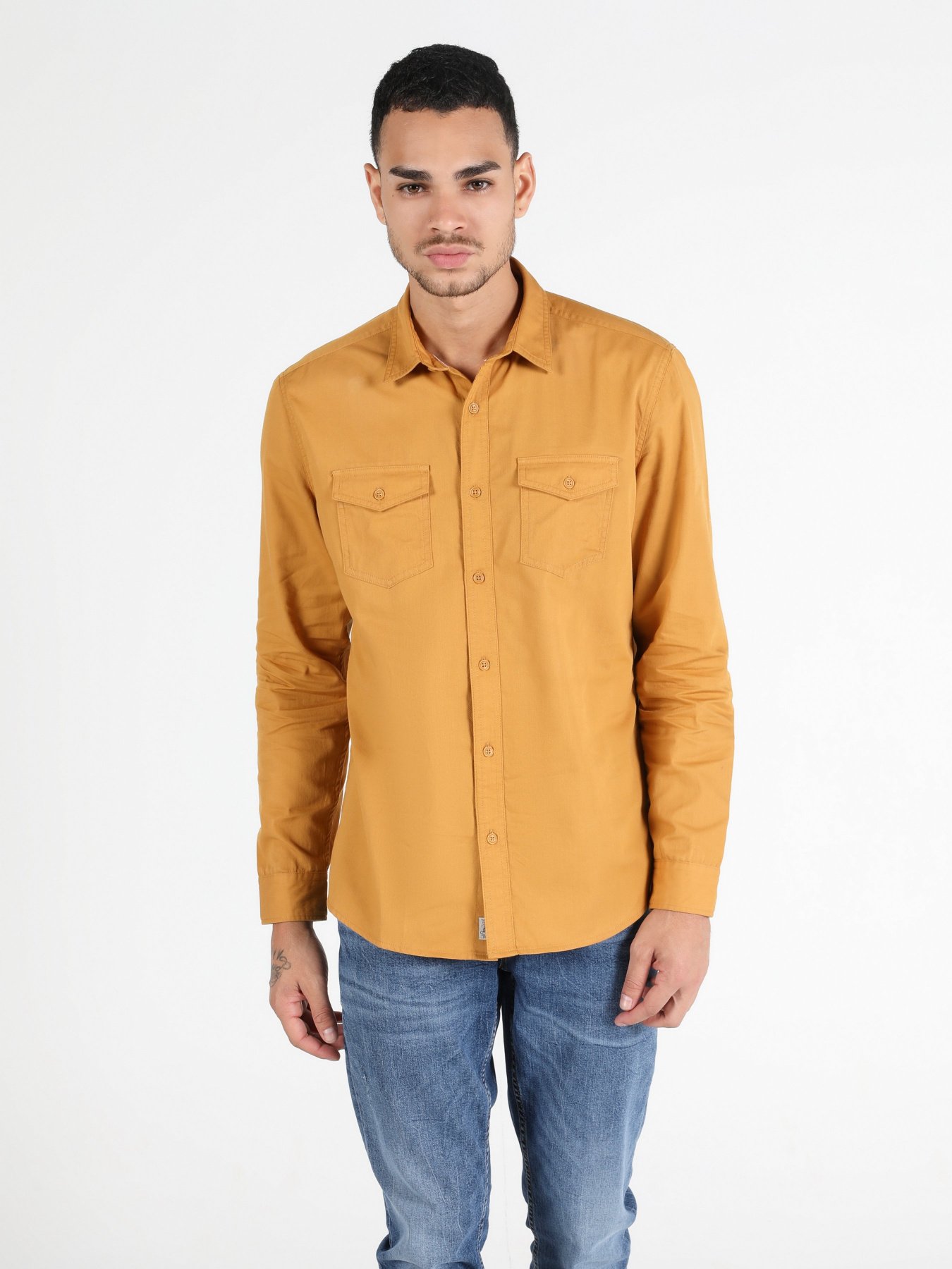 Рубашка повседневная Colin’s модель CL1049880YLS Фото