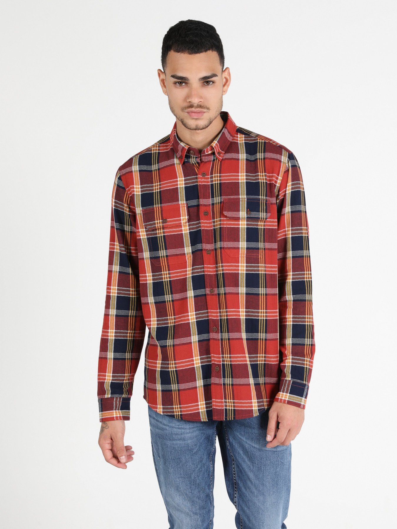 Сорочка повсякденна Colin’s модель CL1049885BRC Сорочка повсякденна Colin’s модель CL1049885BRC Фото