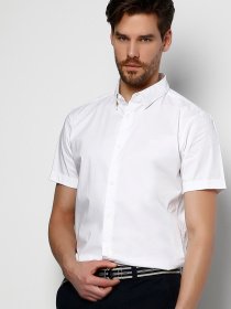 Рубашка повседневная Colin’s модель CL1025587WHT Рубашка повседневная Colin’s модель CL1025587WHT Фото