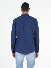 Рубашка повседневная Colin’s модель CL1050035NAV Рубашка повседневная Colin’s модель CL1050035NAV Фото