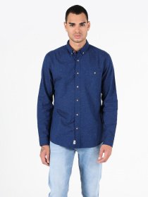 Рубашка повседневная Colin’s модель CL1050035NAV Рубашка повседневная Colin’s модель CL1050035NAV Фото