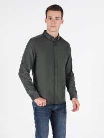 Рубашка повседневная Colin’s модель CL1050116KHA Фото