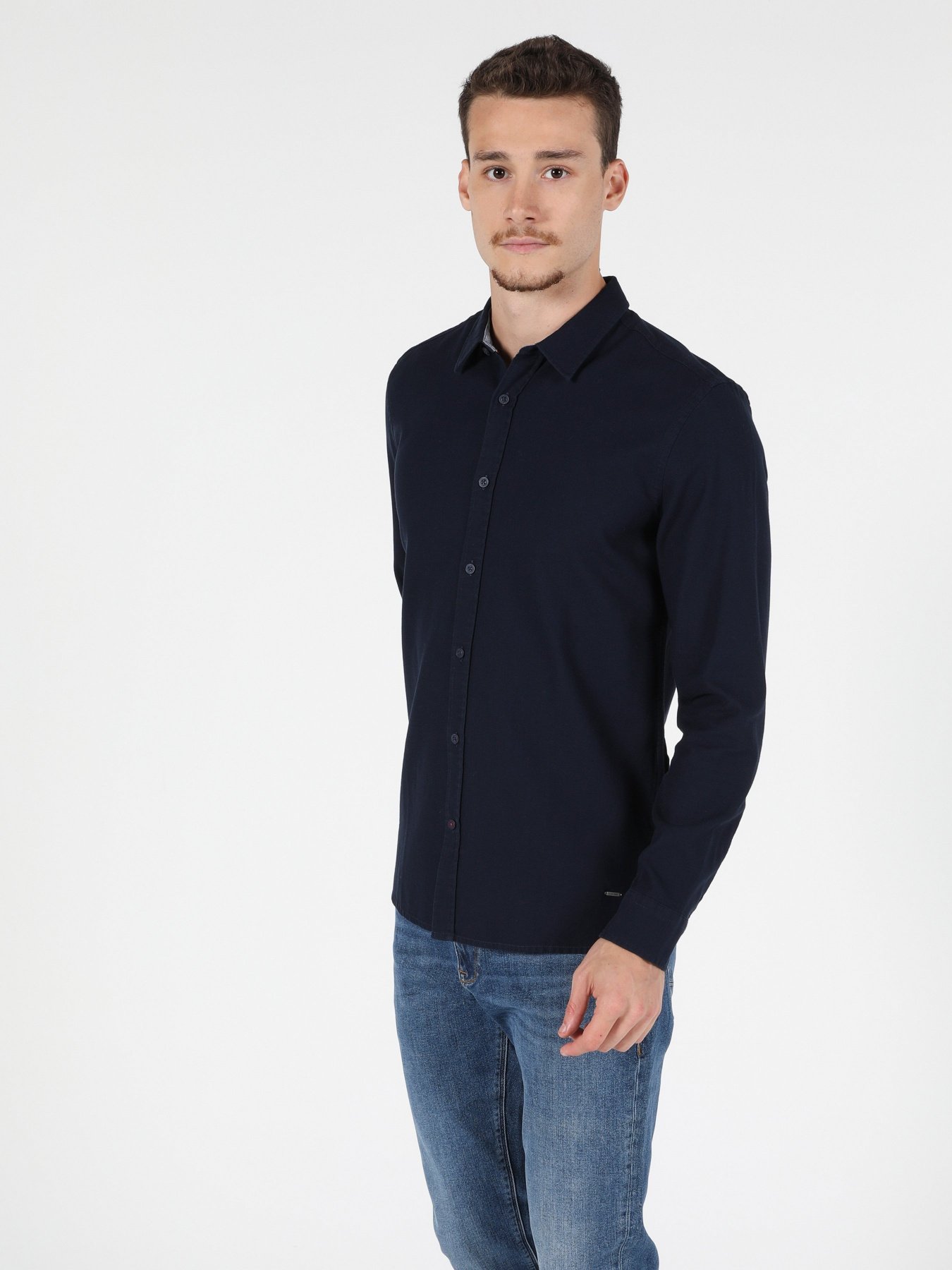 Рубашка повседневная Colin’s модель CL1050122DNV Рубашка повседневная Colin’s модель CL1050122DNV Фото