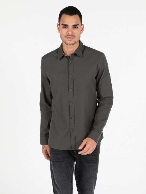 Рубашка повседневная Colin’s модель CL1050122KHA Фото