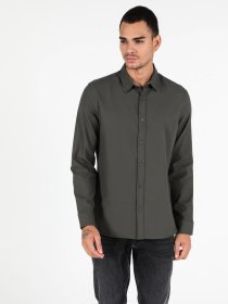 Рубашка повседневная Colin’s модель CL1050122KHA Фото