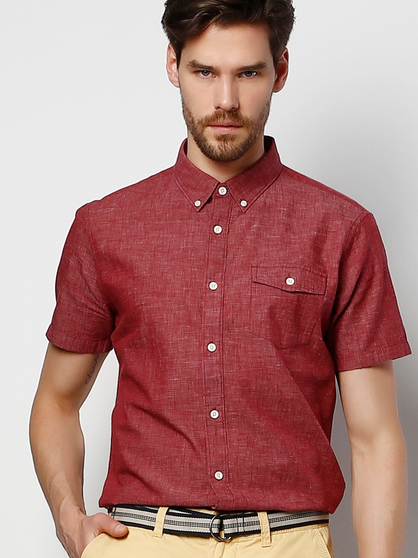 Сорочка повсякденна Colin’s модель CL1025588BRD Фото