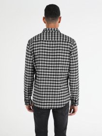 Рубашка повседневная Colin’s модель CL1050129BLK Рубашка повседневная Colin’s модель CL1050129BLK Фото