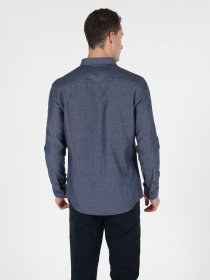 Рубашка повседневная Colin’s модель CL1050217NAV Рубашка повседневная Colin’s модель CL1050217NAV Фото