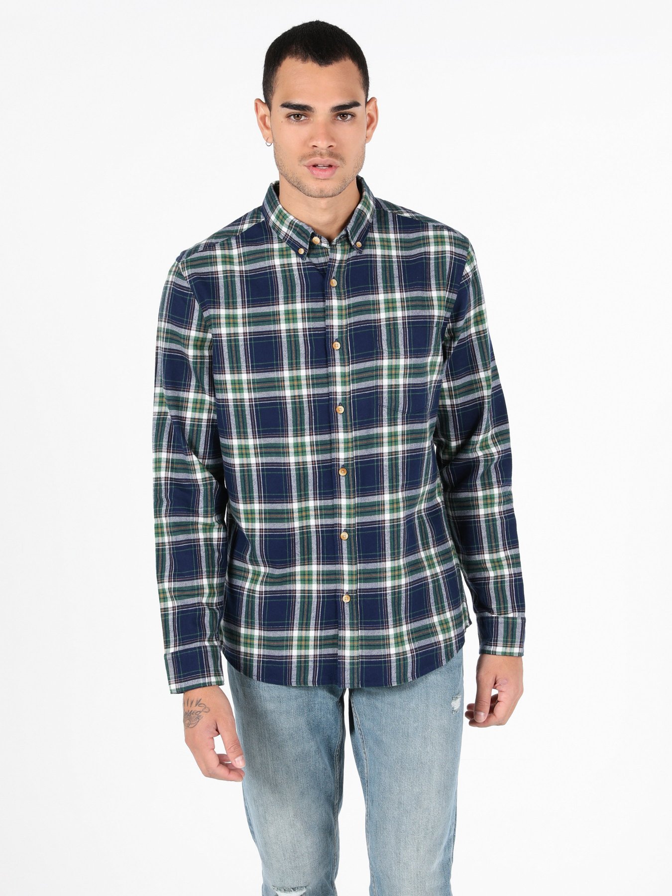 Рубашка Colin’s модель CL1050225NAV Фото