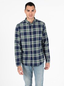 Рубашка повседневная Colin’s модель CL1050225NAV Рубашка повседневная Colin’s модель CL1050225NAV Фото