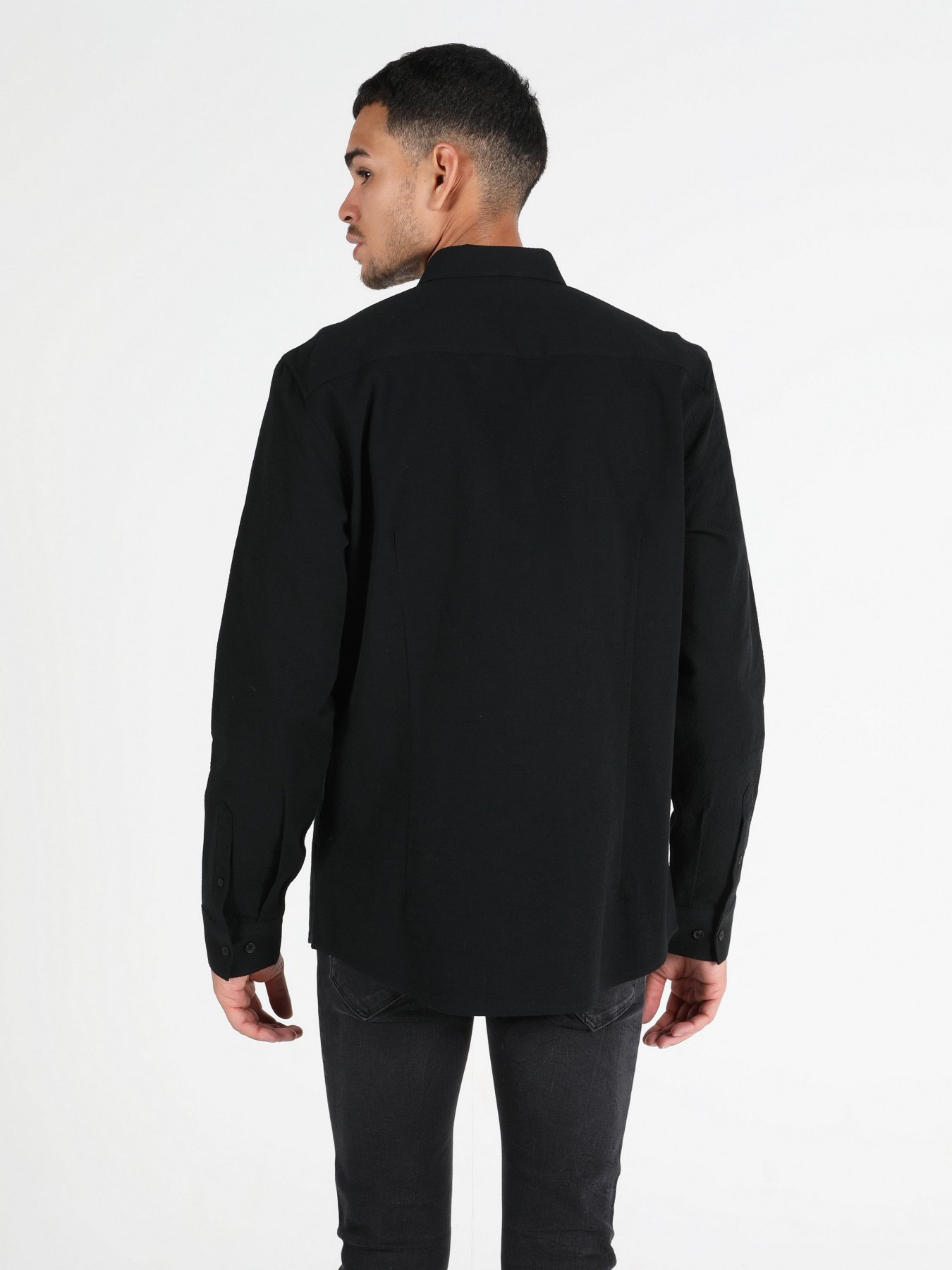 Сорочка повсякденна Colin’s модель CL1050322BLK Фото