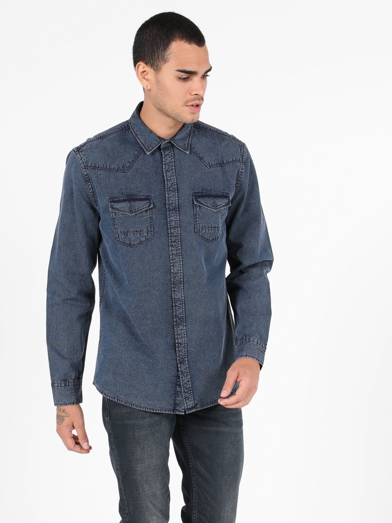 Рубашка Colin’s модель CL1050330INV Фото