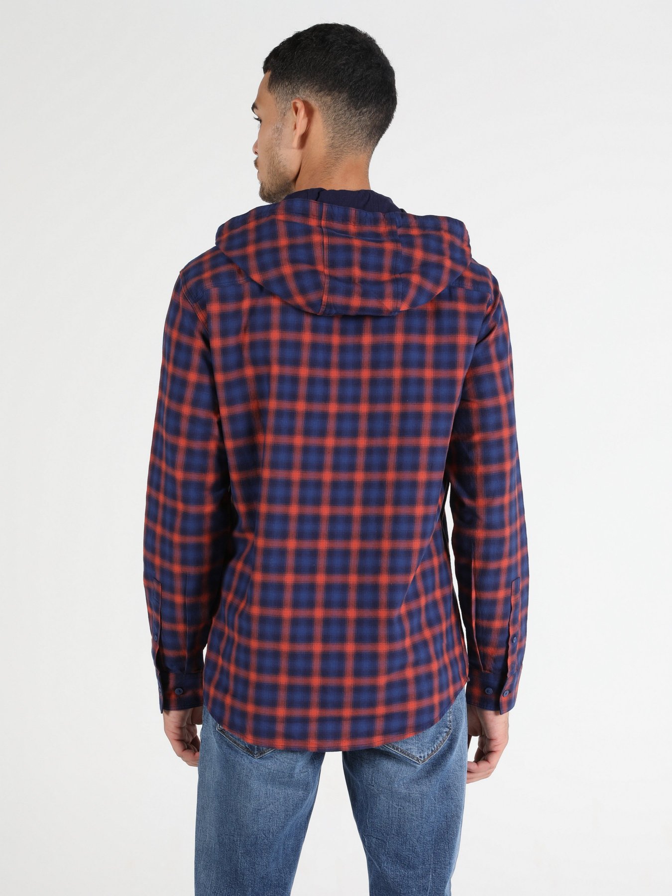 Рубашка повседневная Colin’s модель CL1050333NAV Рубашка повседневная Colin’s модель CL1050333NAV Фото