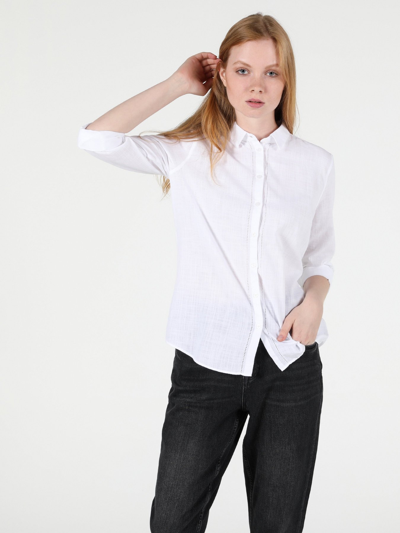 Рубашка Colin’s модель CL1050414WHT Фото