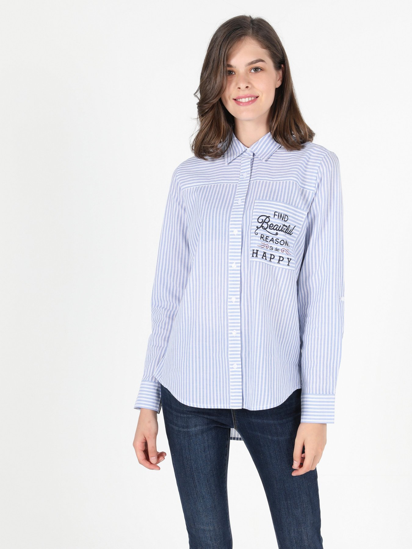 Рубашка повседневная Colin’s модель CL1050677BLE Фото