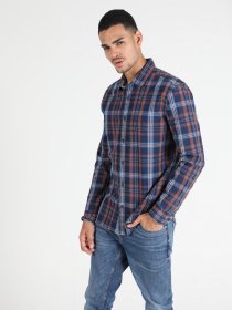 Рубашка повседневная Colin’s модель CL1050716NAV Рубашка повседневная Colin’s модель CL1050716NAV Фото