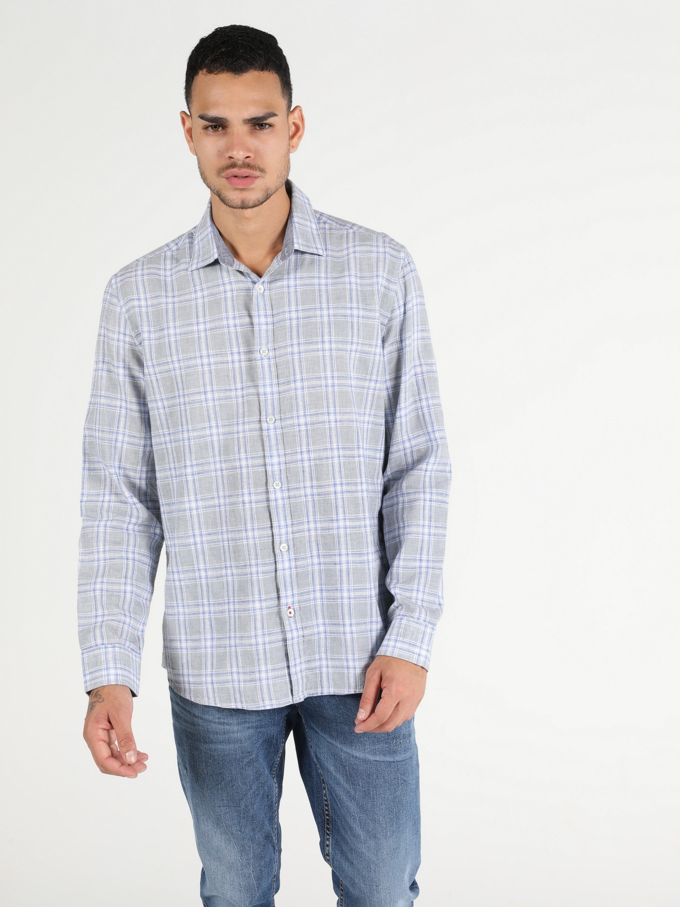 Рубашка Colin’s модель CL1050717GRA Фото