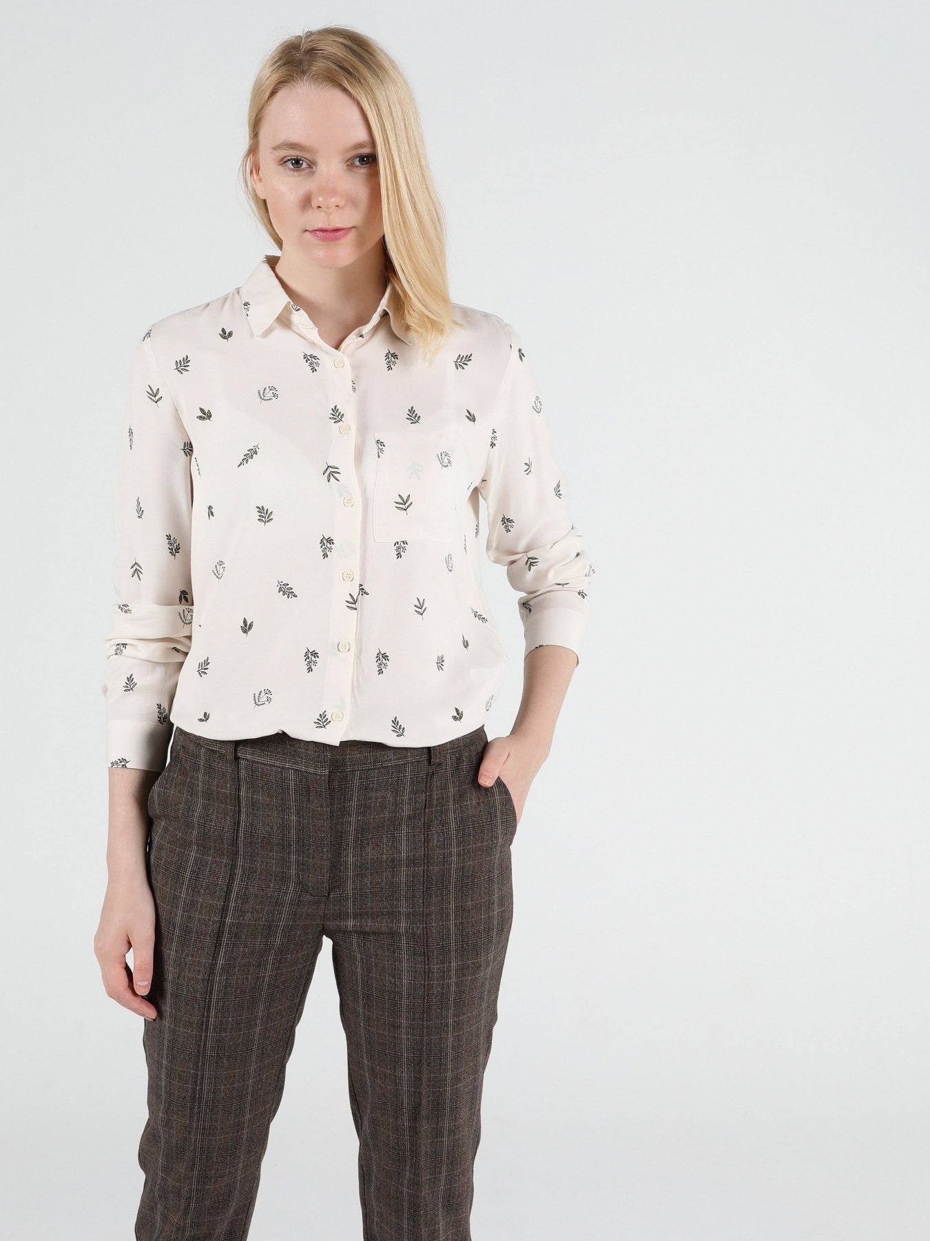 Рубашка Colin’s модель CL1051130BEI Фото