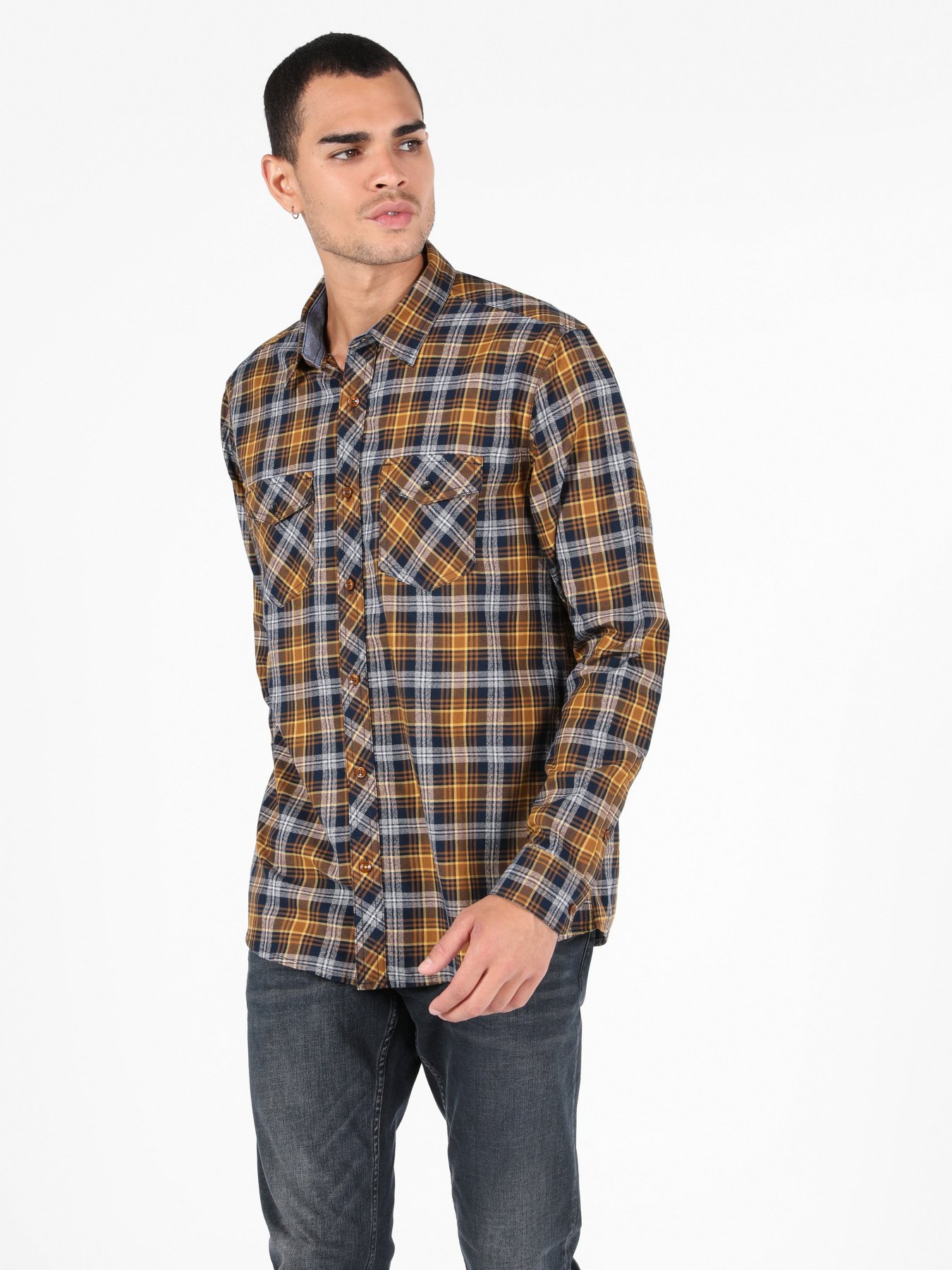 Сорочка Colin’s модель CL1051212YLS Фото