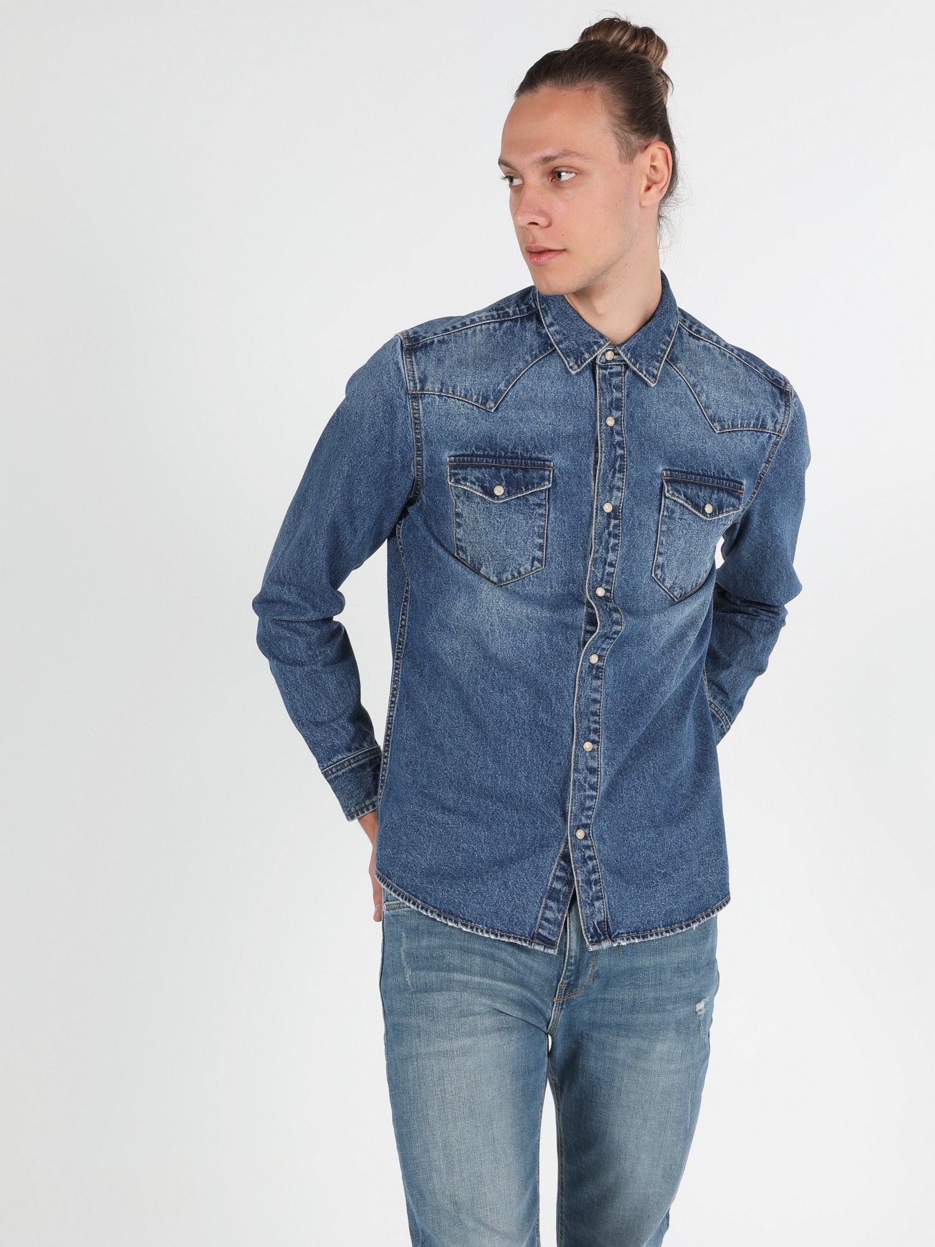 Сорочка Colin’s модель CL1051228DN03369 Фото