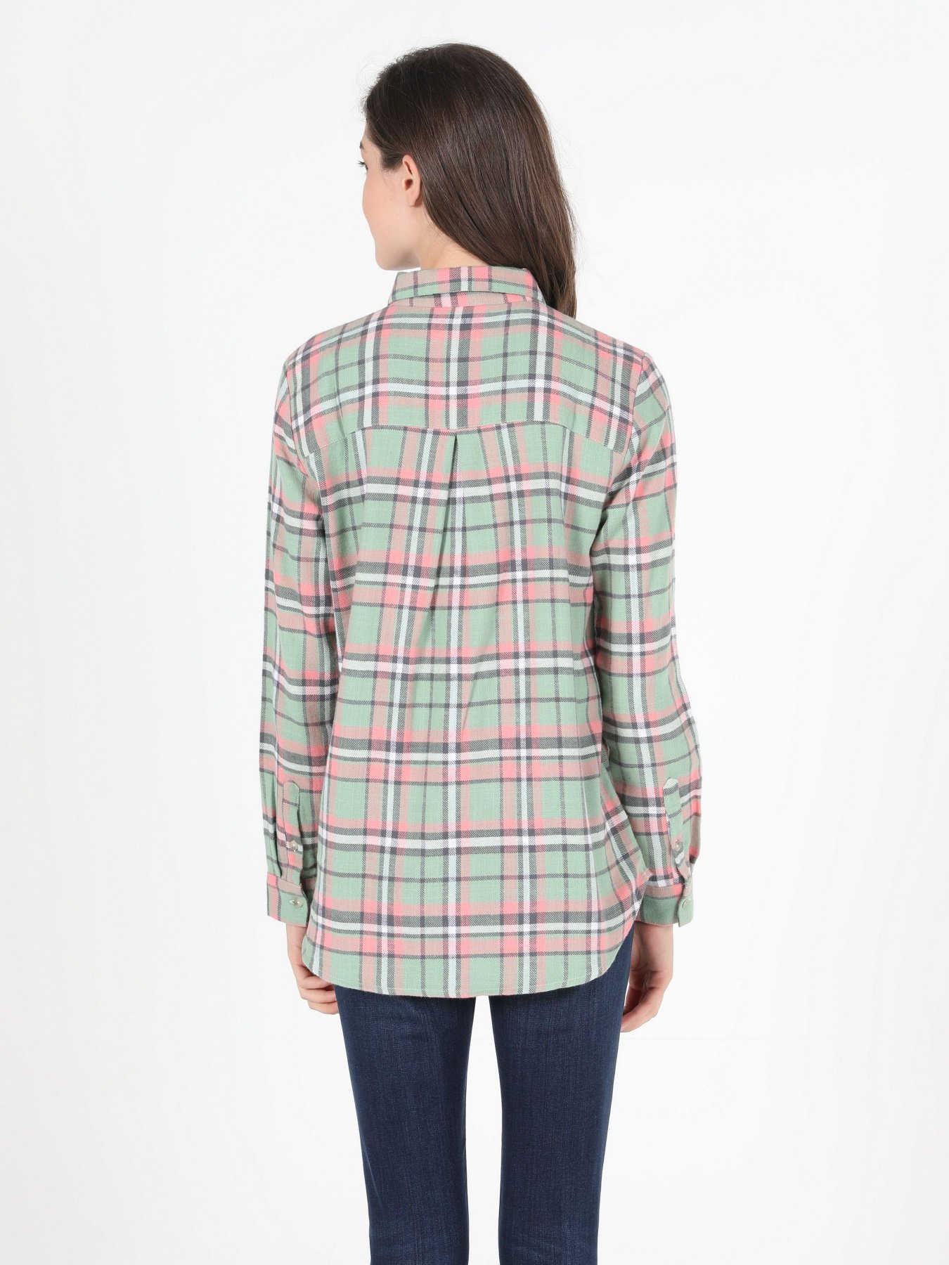 Рубашка повседневная Colin’s модель CL1051270MGR Рубашка повседневная Colin’s модель CL1051270MGR Фото