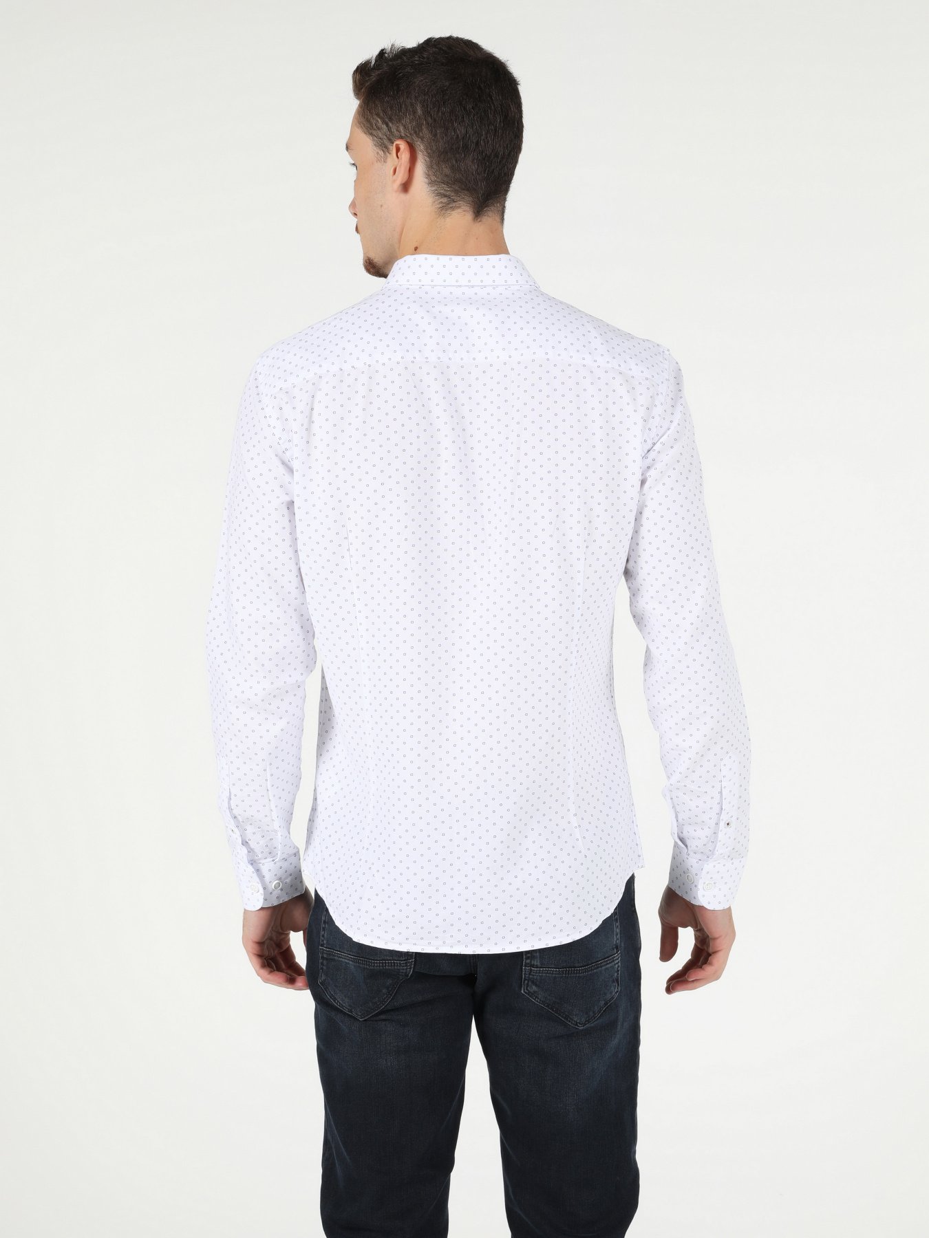 Рубашка повседневная Colin’s модель CL1051370WHT Рубашка повседневная Colin’s модель CL1051370WHT Фото