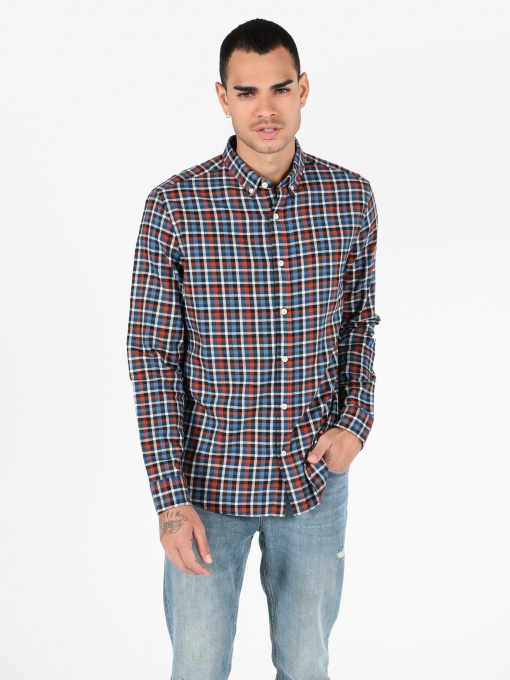 Рубашка повседневная Colin’s модель CL1051386NAV Фото