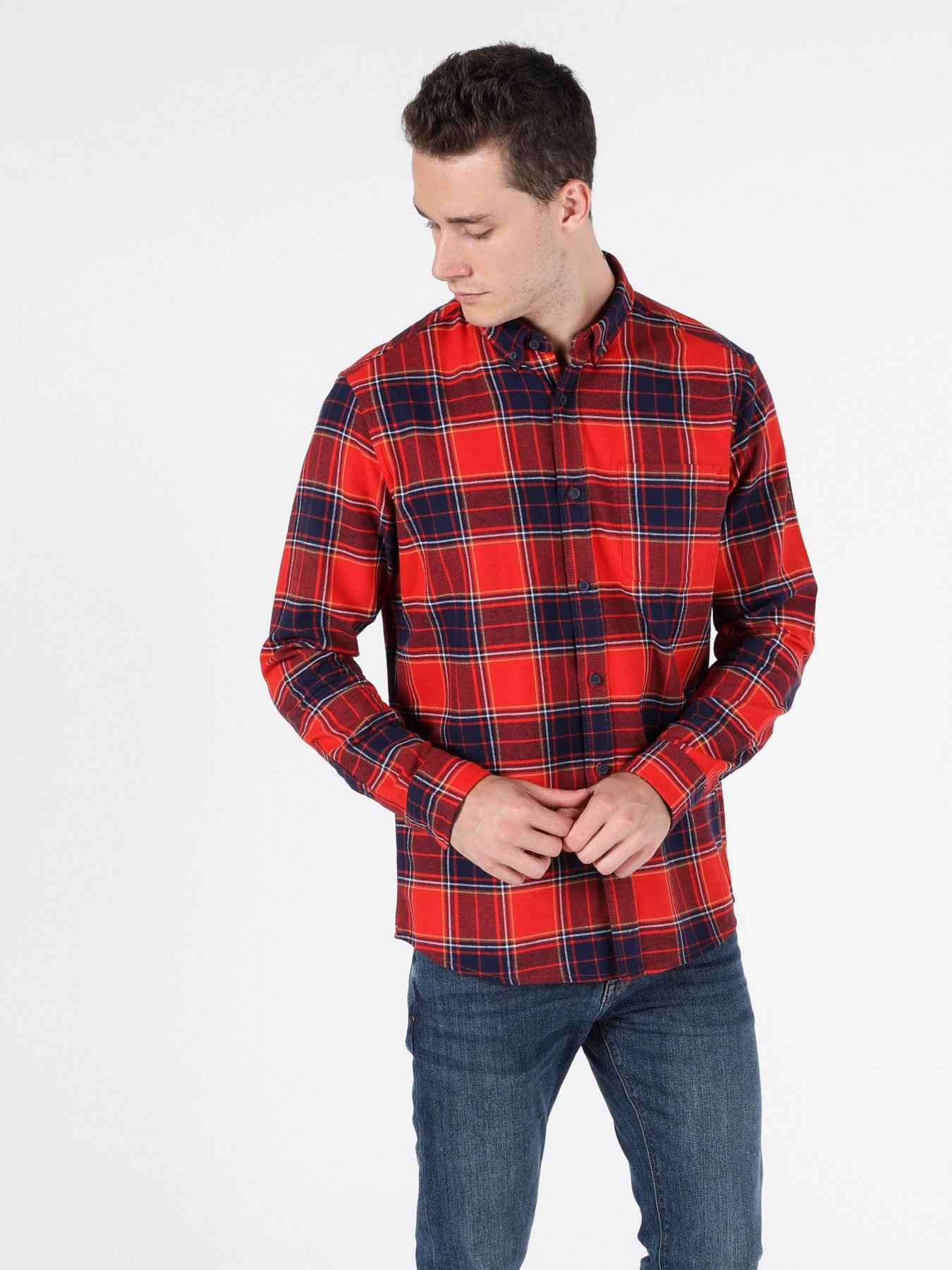 Рубашка повседневная Colin’s модель CL1051390CRL Фото