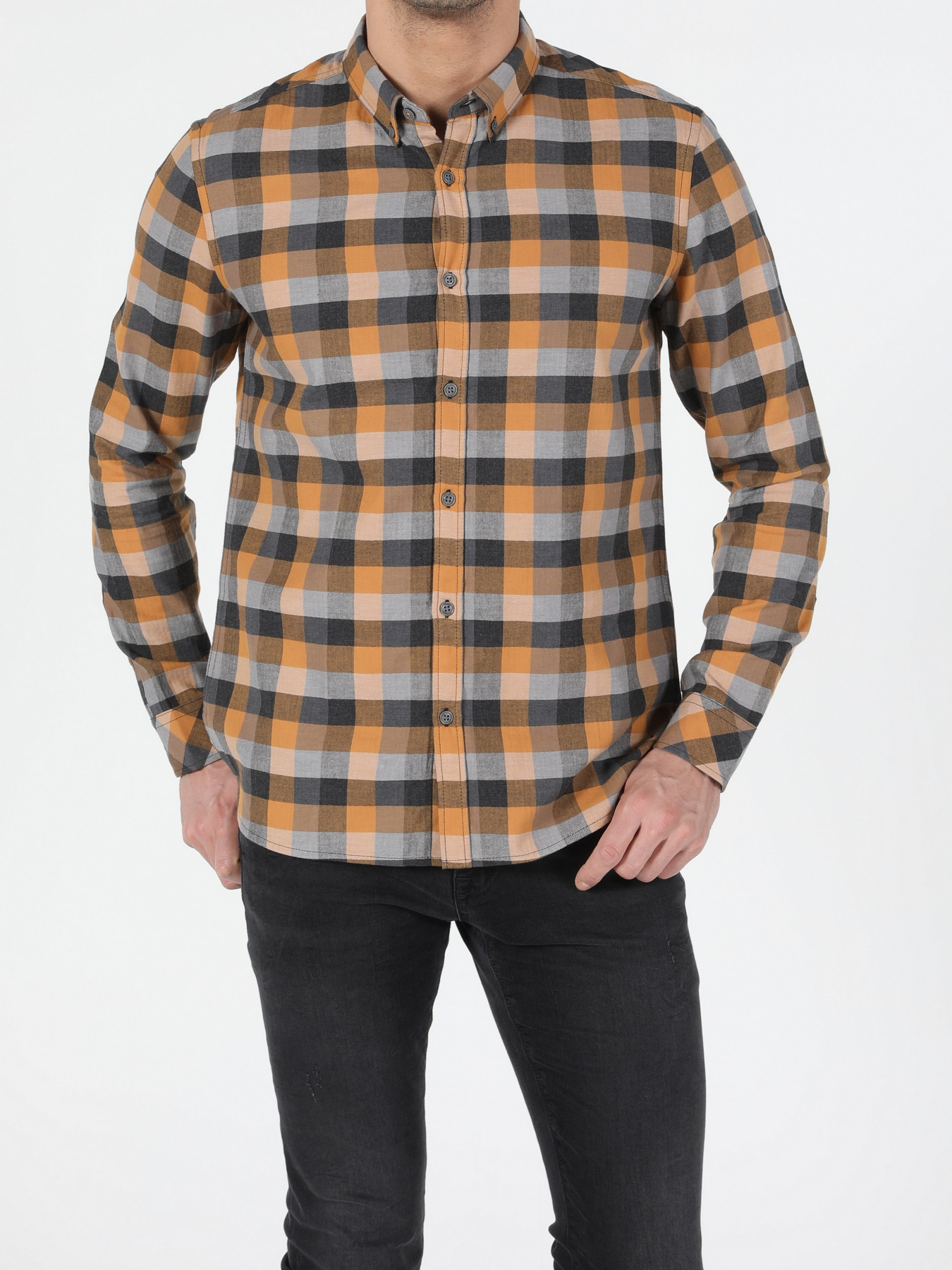 Рубашка Colin’s модель CL1051397GRA Фото