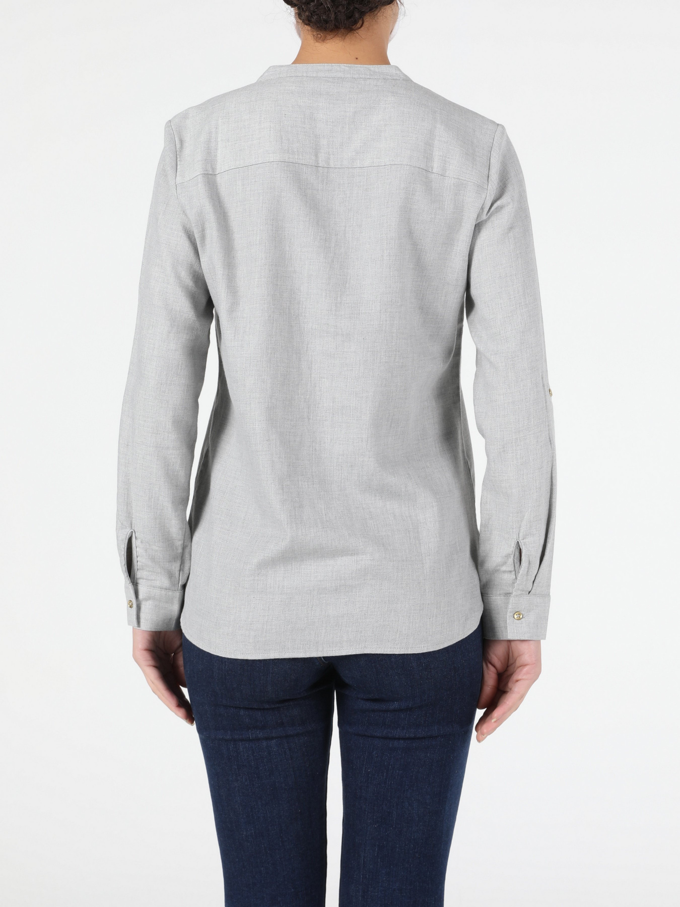 Рубашка повседневная Colin’s модель CL1051407GRA Рубашка повседневная Colin’s модель CL1051407GRA Фото