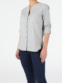 Рубашка повседневная Colin’s модель CL1051407GRA Рубашка повседневная Colin’s модель CL1051407GRA Фото