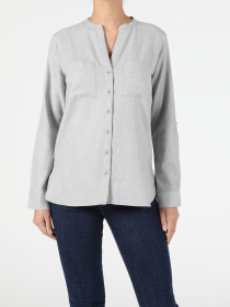 Рубашка повседневная Colin’s модель CL1051407GRA Рубашка повседневная Colin’s модель CL1051407GRA Фото