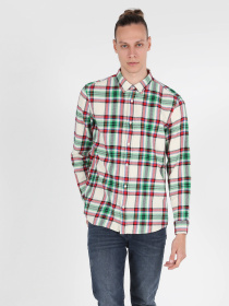 Рубашка повседневная Colin’s модель CL1051778ECR Рубашка повседневная Colin’s модель CL1051778ECR Фото