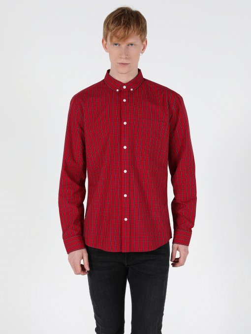 Сорочка Colin’s модель CL1052199RED Фото