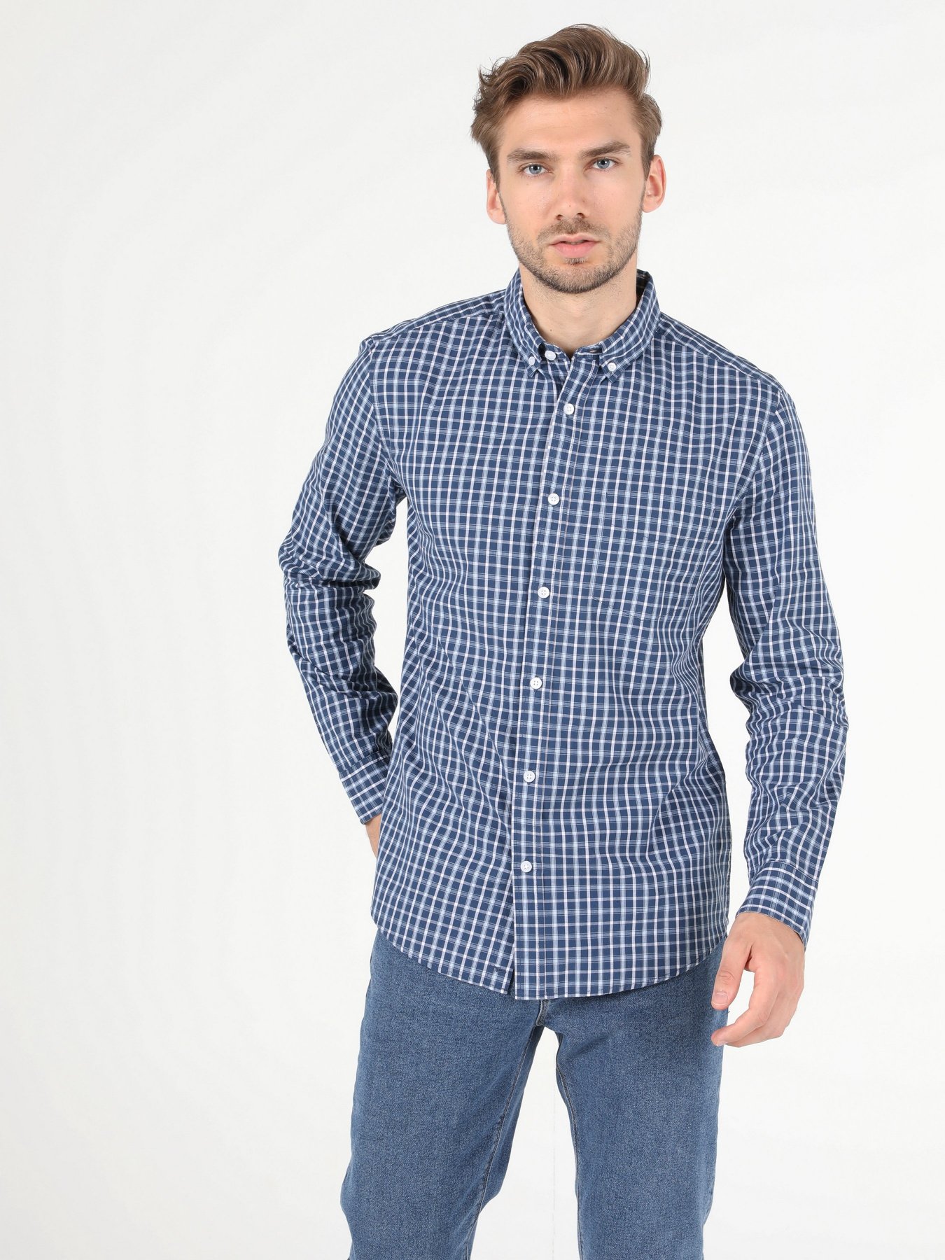 Рубашка Colin’s модель CL1052200BLE Фото