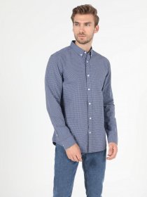 Рубашка повседневная Colin’s модель CL1052201BLE Рубашка повседневная Colin’s модель CL1052201BLE Фото