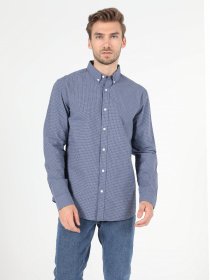 Рубашка повседневная Colin’s модель CL1052201BLE Рубашка повседневная Colin’s модель CL1052201BLE Фото