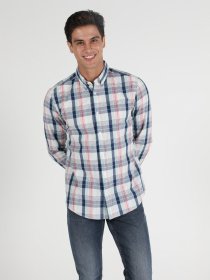 Рубашка повседневная Colin’s модель CL1052203FGR Рубашка повседневная Colin’s модель CL1052203FGR Фото
