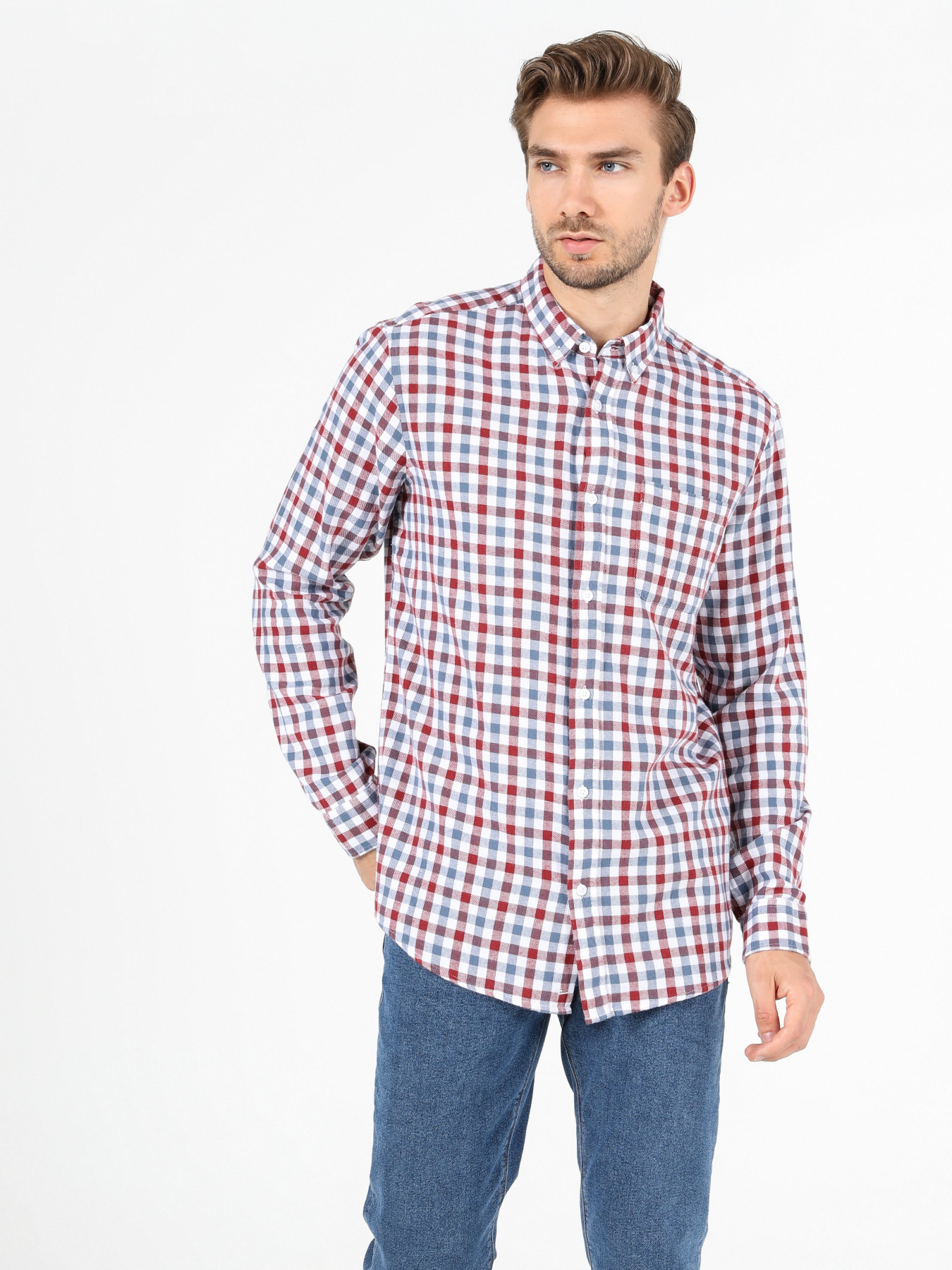 Рубашка Colin’s модель CL1052218BLE Фото