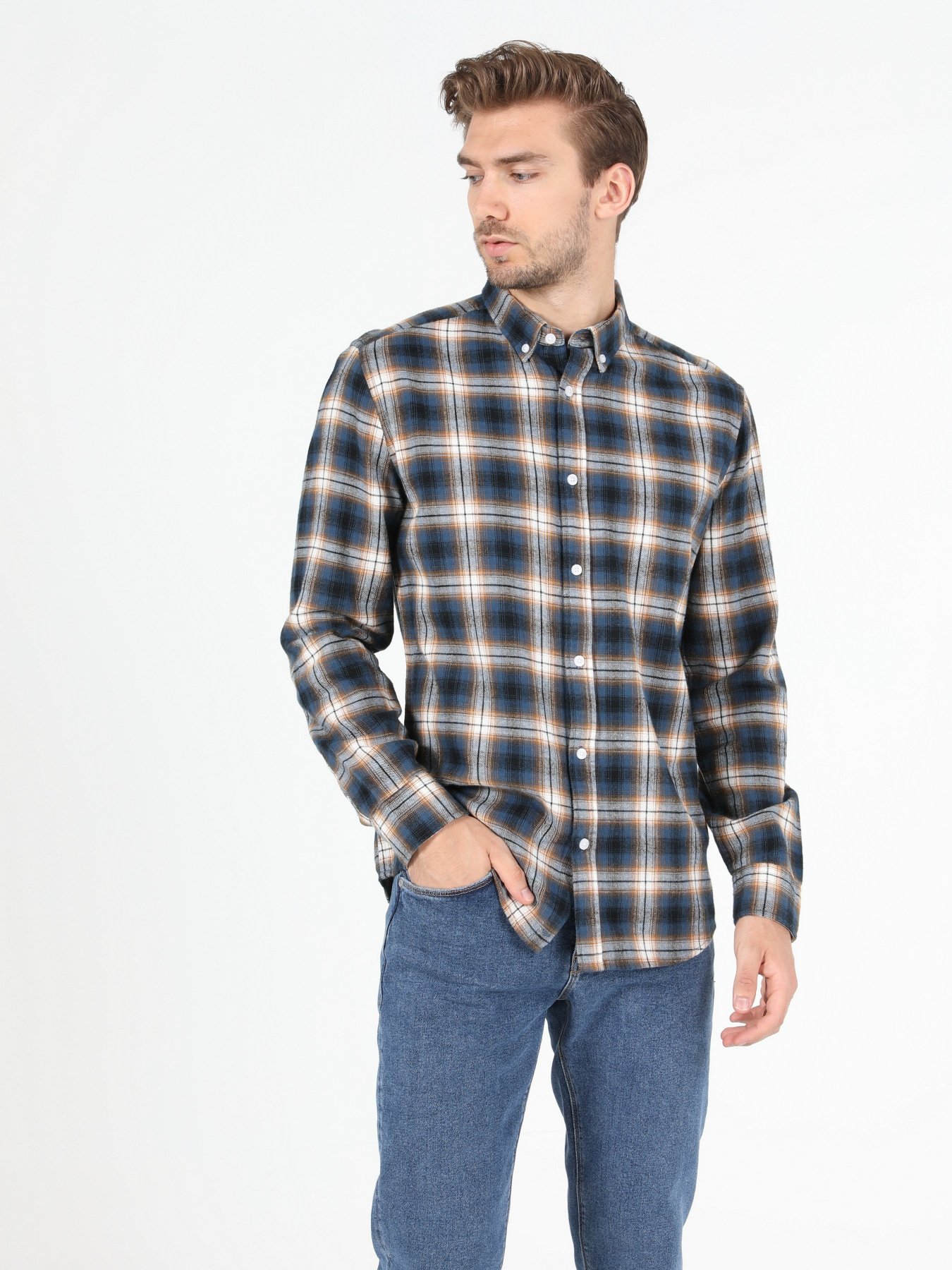 Рубашка Colin’s модель CL1052221NAV Фото