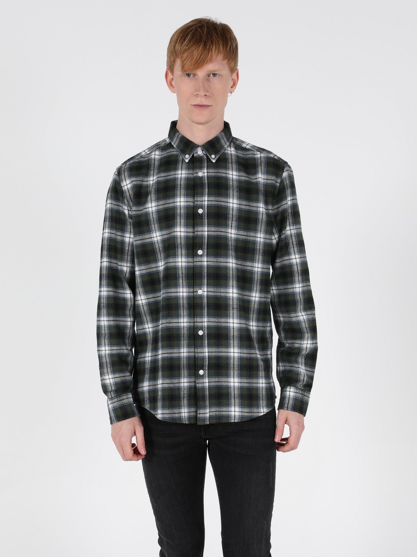 Рубашка Colin’s модель CL1052226GRN Фото