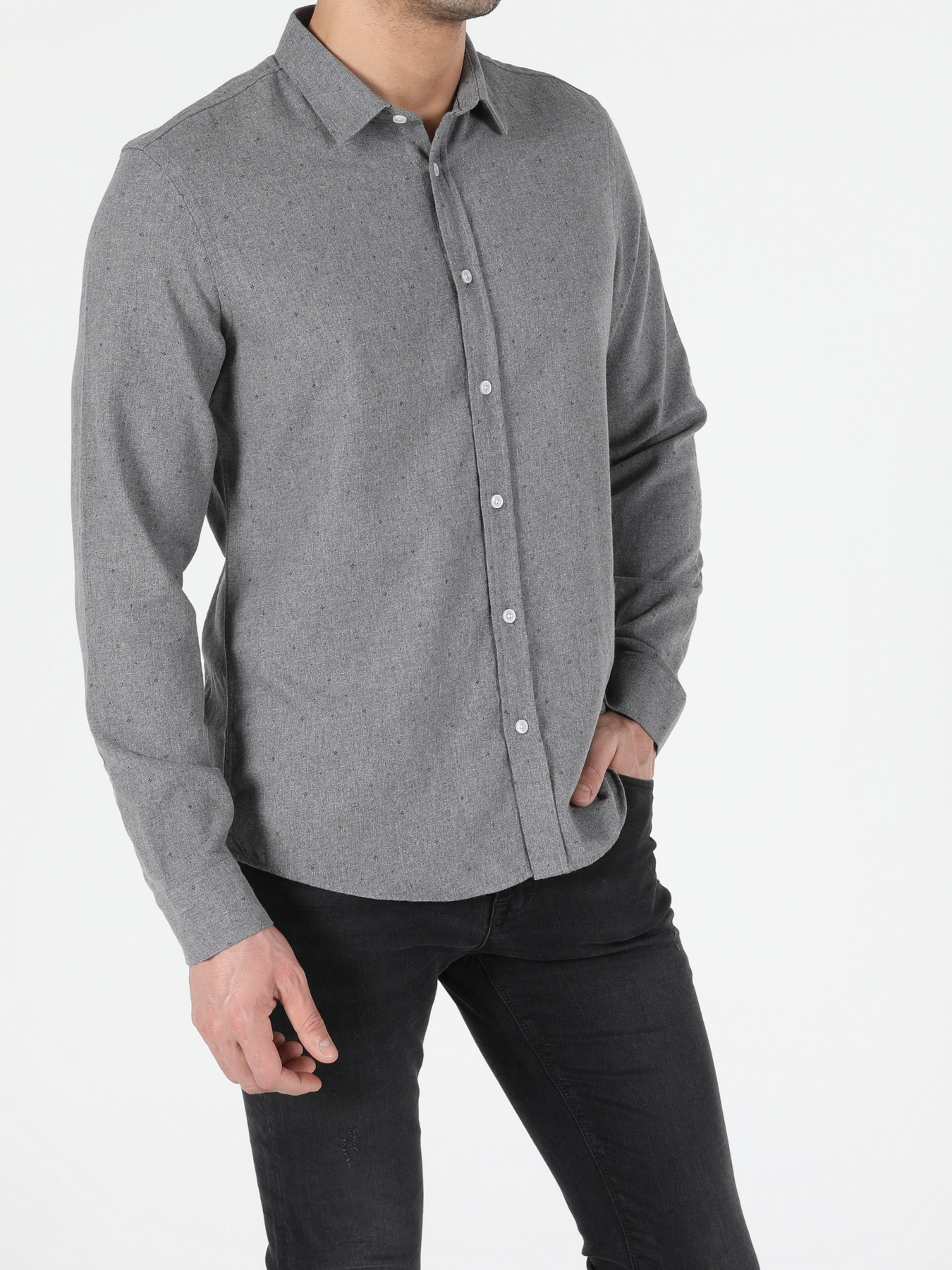 Рубашка повседневная Colin’s модель CL1053087YLS Рубашка повседневная Colin’s модель CL1053087YLS Фото