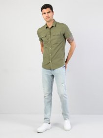 Сорочка Colin’s модель CL1032599GRN Фото