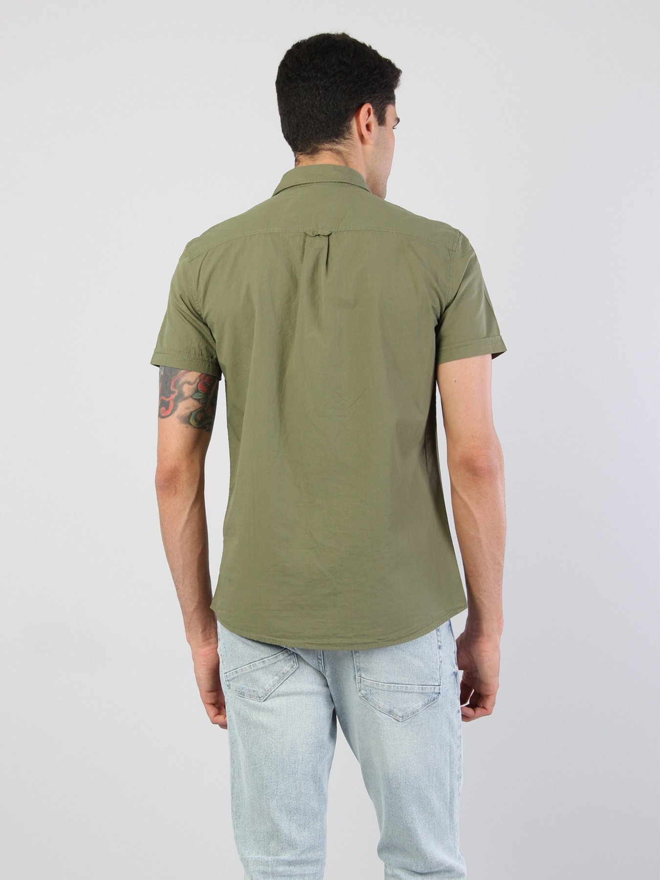 Рубашка повседневная Colin’s модель CL1032599GRN Фото