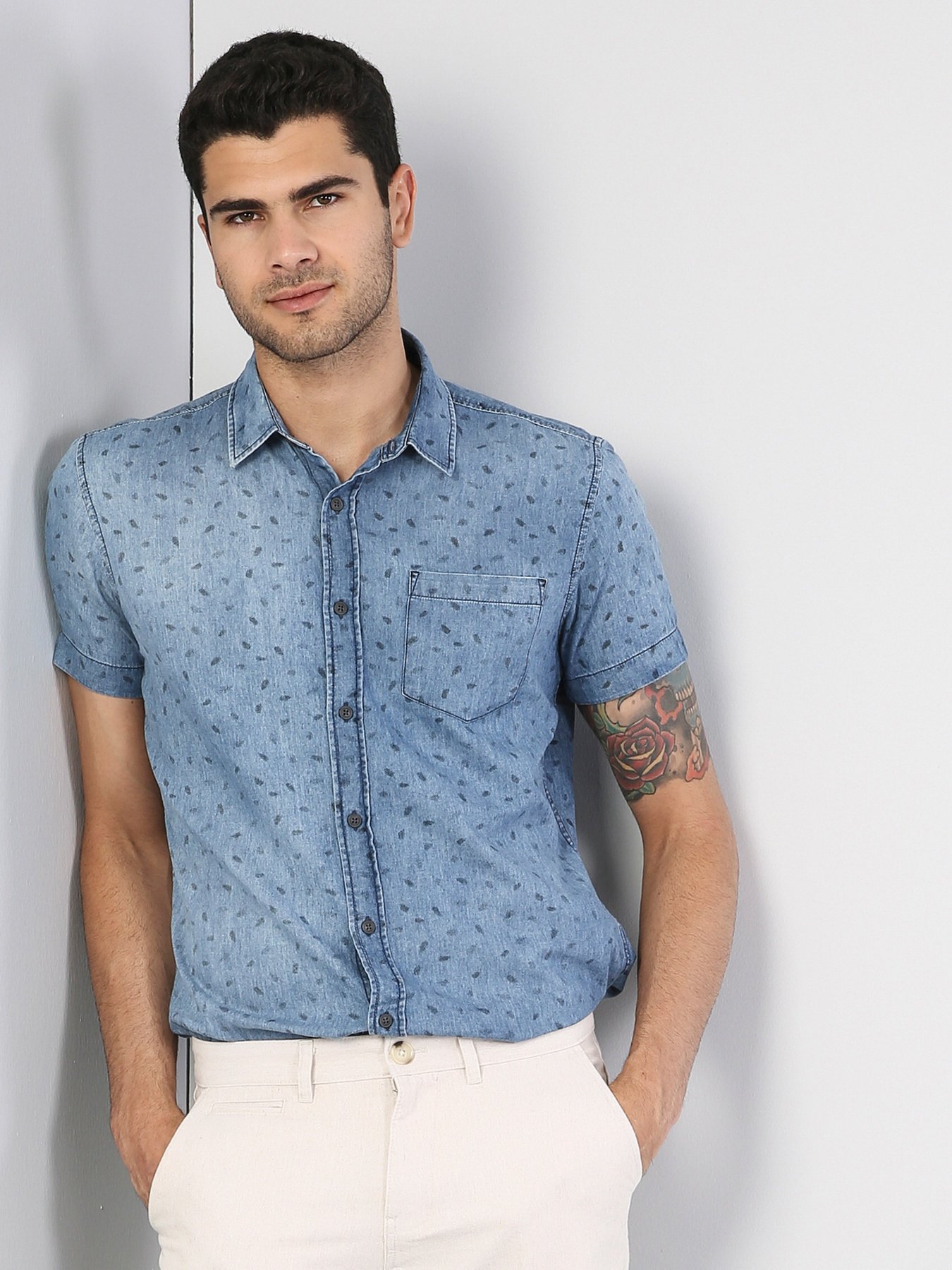 Рубашка Colin’s модель CL1032740BLE Фото