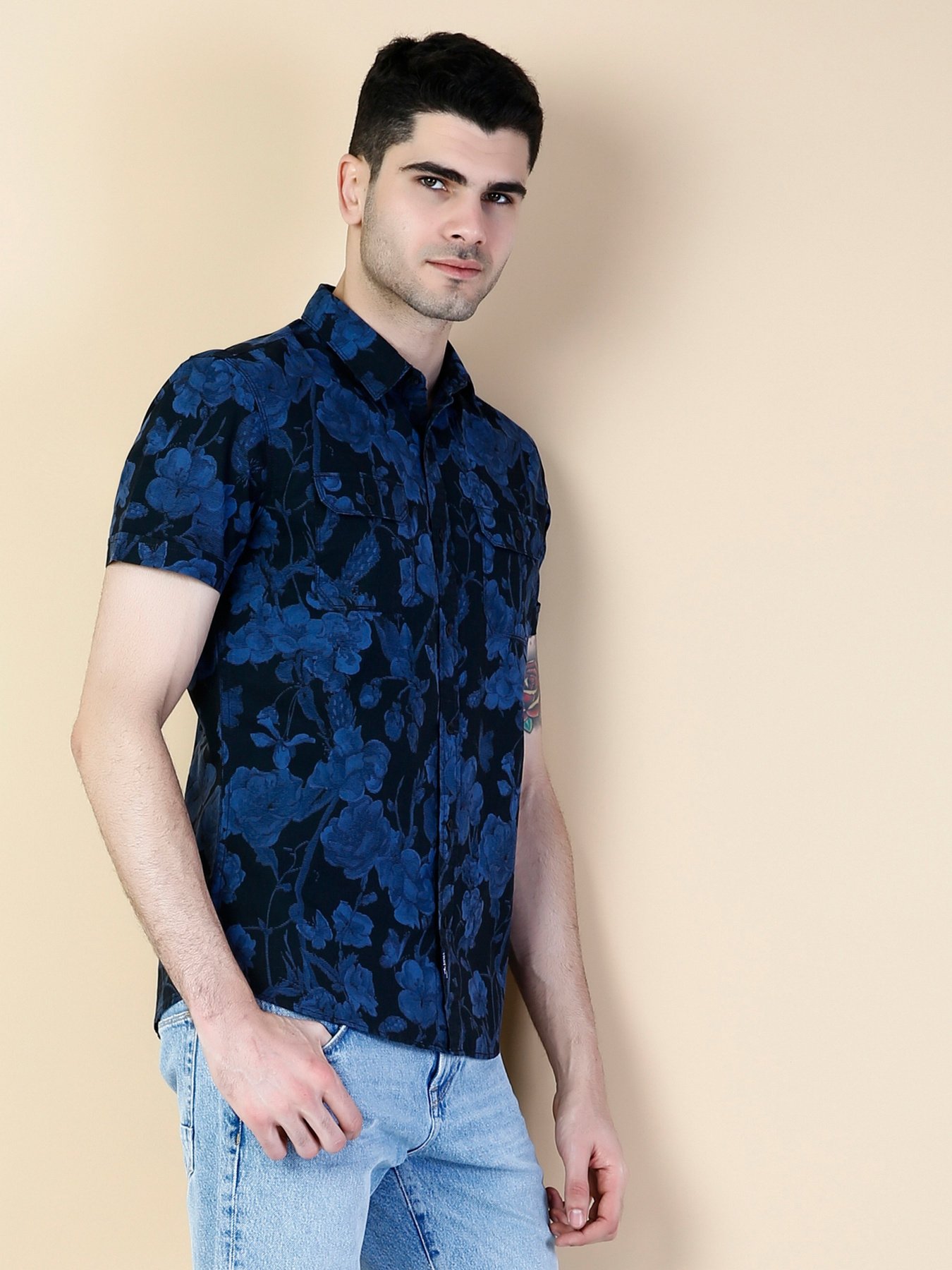 Сорочка Colin’s модель CL1033283NAV Фото